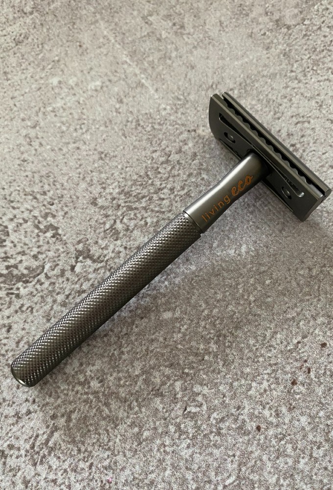 Charcoal Grey Double Edge Safety Razor